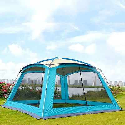 Lều thể thao ngoài trời 210D chống thấm nước 360 * 360 * 220cm Gia đình lều bật lên tự động