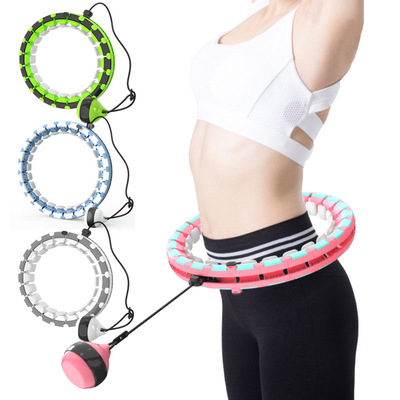 Vòng eo mỏng có thể tháo rời Hula Hoop thông minh có thể tháo rời, Vòng giảm cân thông minh Hula Hoop có bóng