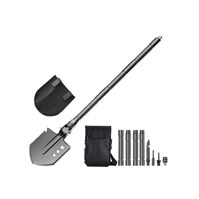 Hợp kim nhôm Gấp đa năng Xẻng sinh tồn 76cm