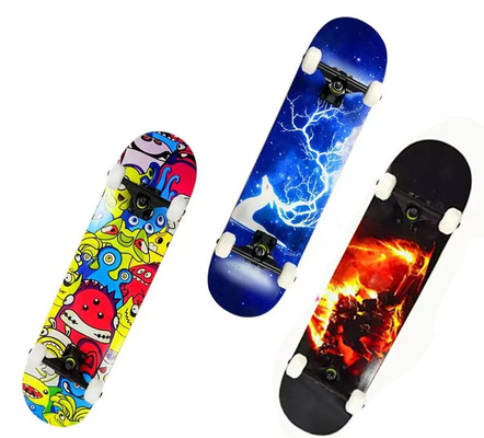 Pu Wheel Ván trượt dành cho người lớn Ván trượt 7 lớp Maple dành cho người mới bắt đầu