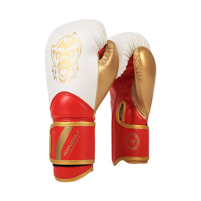 Pu Leather EVA Phòng tập thể dục Boxing Găng tay bảo hộ thoáng khí Chuyên nghiệp