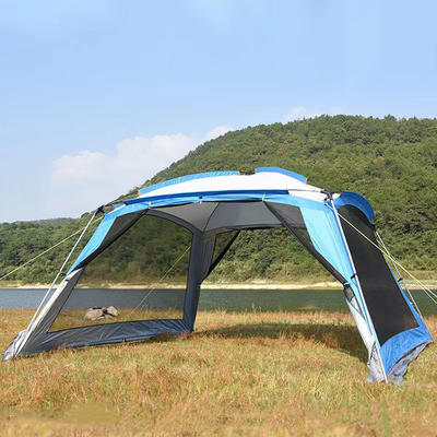 CE Polyester Lều thể thao ngoài trời 3000mm Lều tự động 6 người Không thấm nước