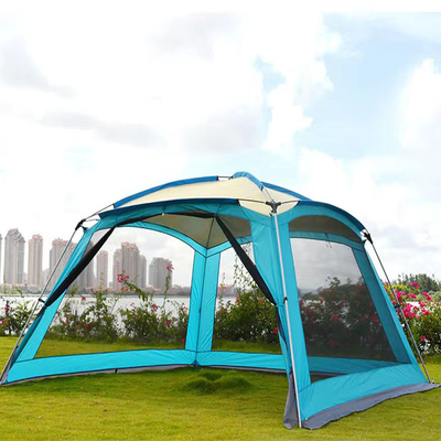 CE Polyester Lều thể thao ngoài trời 3000mm Lều tự động 6 người Không thấm nước
