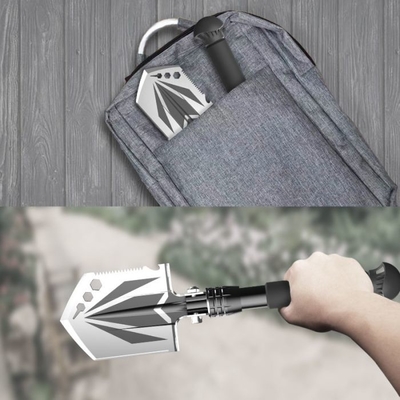 Công cụ đào chiều dài lưỡi 8in lưỡi xẻng ngoài trời đa chức năng 37CM