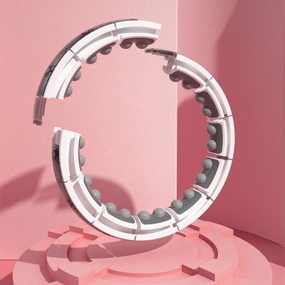 24 phần LED Hula Hoop thông minh có trọng lượng, Phòng tập thể dục có trọng lượng Hula Hoop kỹ thuật số