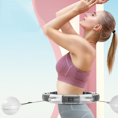 Thiết bị phòng tập thể dục Massage kỹ thuật số có trọng lượng phòng tập thể dục Yoga Hula-Hoop