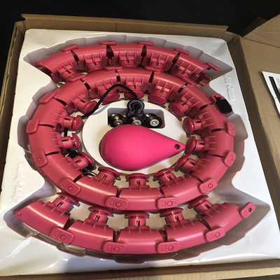 Tự động quay không thả Bài tập thể dục kỹ thuật số Phòng tập thể dục thông minh Hula Hoop