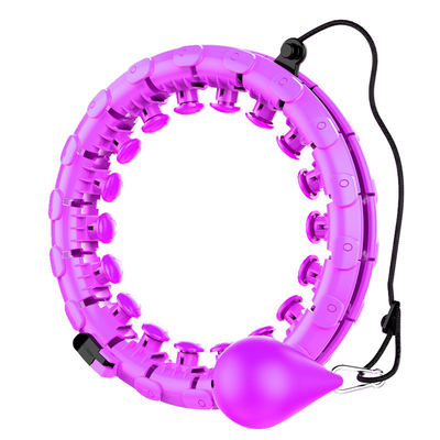 ABS 24 Knots Fitness Smart Hula Hoop, 24 Section Trọng lượng Hula Hoop 1.3kg