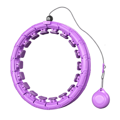 ABS PVC PP Vòng đếm thông minh Hula Hoop, Vòng tập thể dục thắt lưng có thể điều chỉnh