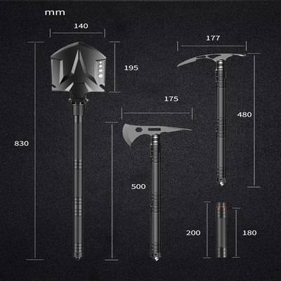 Bộ dụng cụ sinh tồn cắm trại ngoài trời đa chức năng