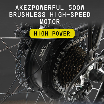 Pin Lithium Xe đạp điện hai bánh dẫn động 15,5mph Khung đuôi mềm