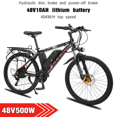 Xe đạp điện 26 / 4.0 Lốp xe đạp điện chạy pin Lithium, Xe đạp điện dẫn động 2 bánh
