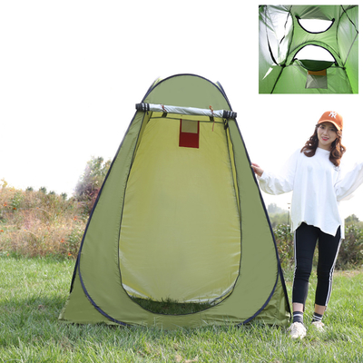Lều tắm tức thì bốn mùa Loại giằng thẳng Polyester 190T