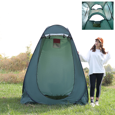 Lều tắm tức thì bốn mùa Loại giằng thẳng Polyester 190T