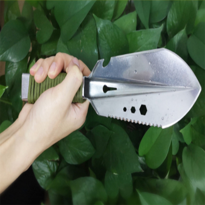 Tự vệ 8in Đầu Dụng cụ cầm tay Sinh tồn Chiến thuật Cắm trại Xẻng làm vườn