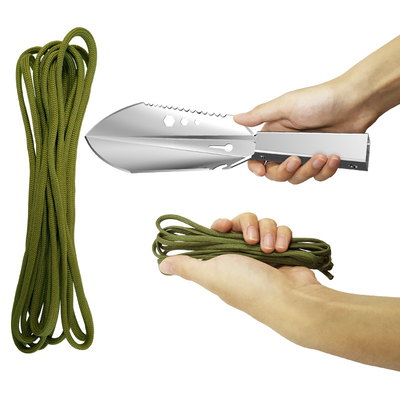 Hợp kim nhôm Công cụ đa chức năng Sinh tồn Dụng cụ cầm tay Cắm trại trong vườn Xẻng