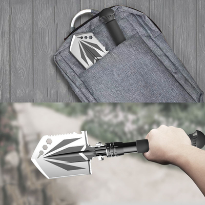 Xẻng gấp quân sự đa chức năng 8in đầu 37CM