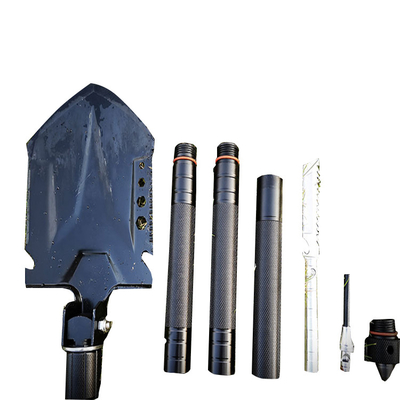 Tay cầm thép Xẻng ngoài trời đa chức năng, Xẻng sinh tồn 8 &quot;đa chức năng