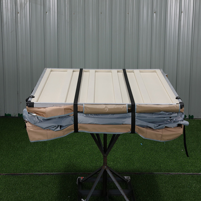 Xe tải canvas lớp PU Vỏ cứng Gấp ra Lều trên cùng của mái nhà