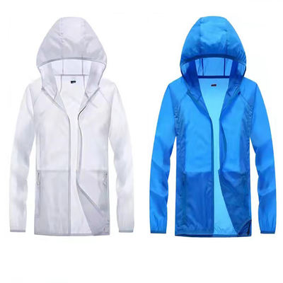 Khô nhanh 96% nylon thoáng khí chống đổ thuốc Upf 50+ Uv Câu cá bảo vệ chống nắng Quần áo trẻ em