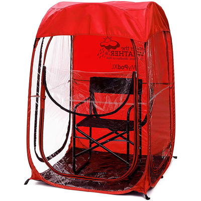 Một lớp 210D Vải Oxford Pop Up Thời tiết Pods 2 người