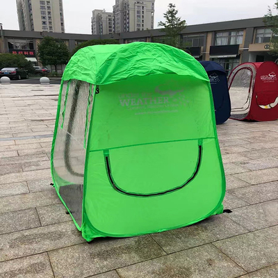 Một lớp 210D Vải Oxford Pop Up Thời tiết Pods 2 người