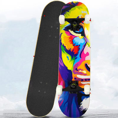 Bánh xe PU Thiết bị giải trí ngoài trời Vòng bi in chuyển nhiệt Ván trượt